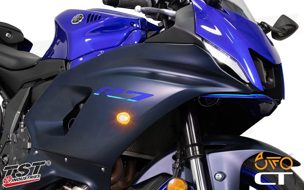 TST Industries Yamaha R7 flush mount halo signals