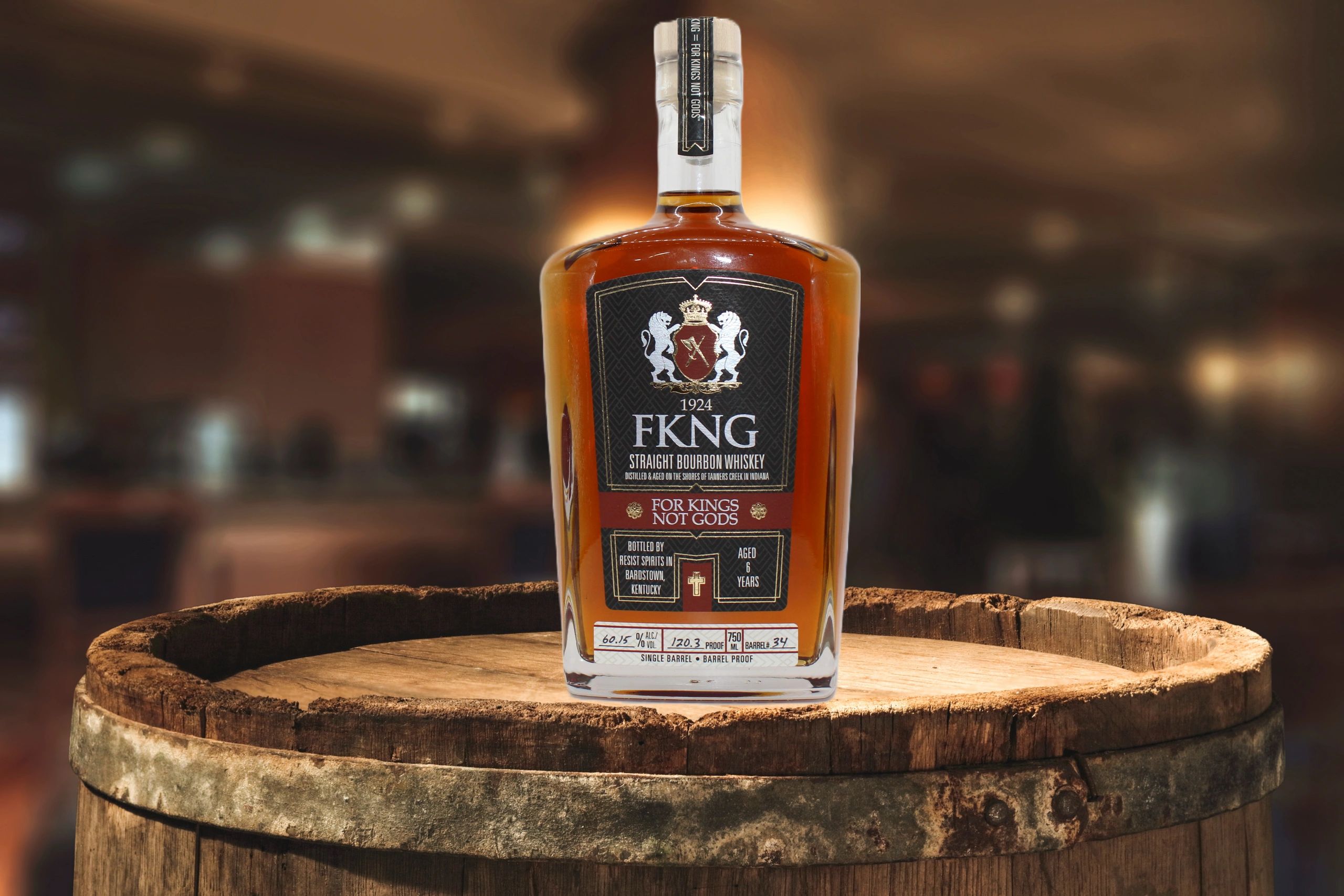 Barrel Strength FKNG Bourbon