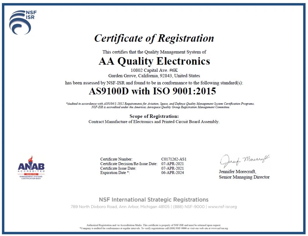 AA Quality Electronics