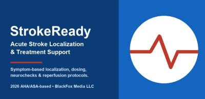 StrokeReady app supports acute stroke localization and treatment.