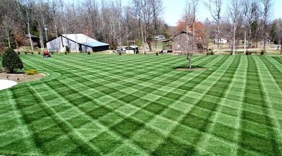 Lawn mowing in Bedford, NH. www.bedfordlawnmowing.com