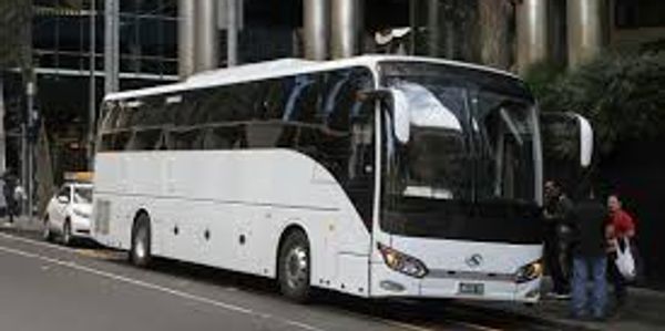 Coach parked Malta