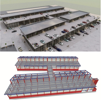 REYSAŞ GYO GALERİ BETONARME MODELİ