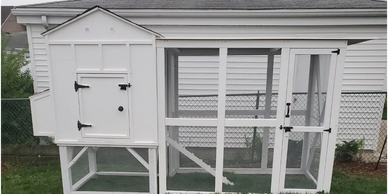 Looking to raise your own flock? Get them a custom built chicken coop from The 1908 Shop