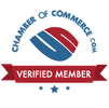 Chamber of Commerce membership logo.