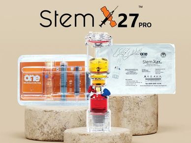 Stem X27 Pro vaping device with packaging.