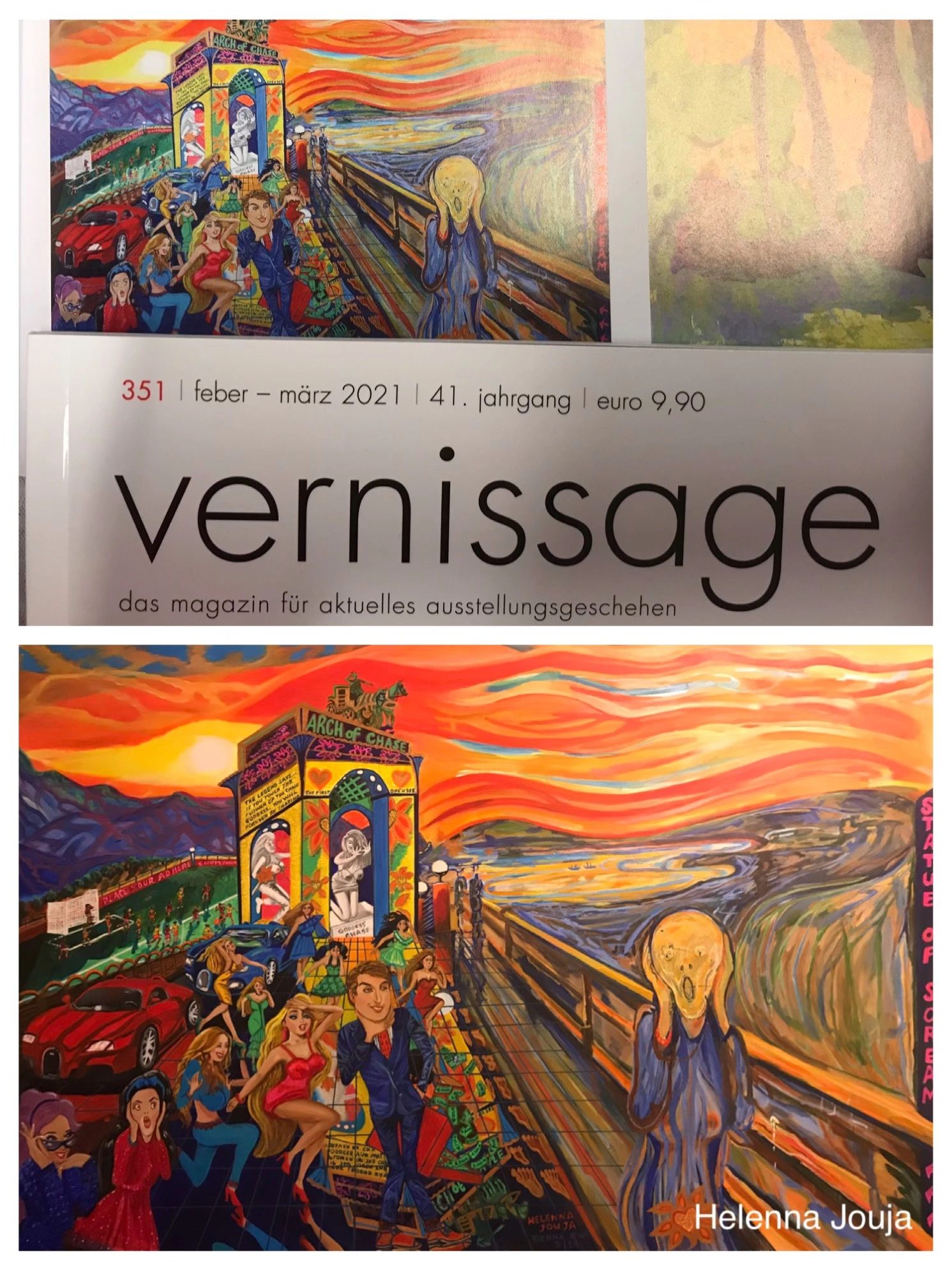 helenna Jouja on Vernissage Magazine