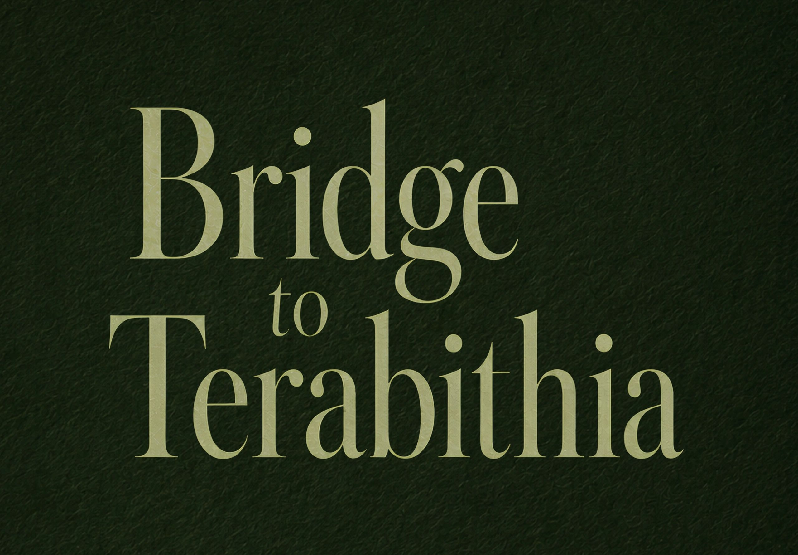 Bridge to Terabithia