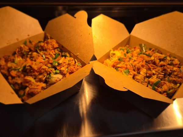 Take away dinner 