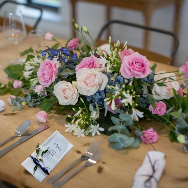 Cranborne Garden Room wedding flowers