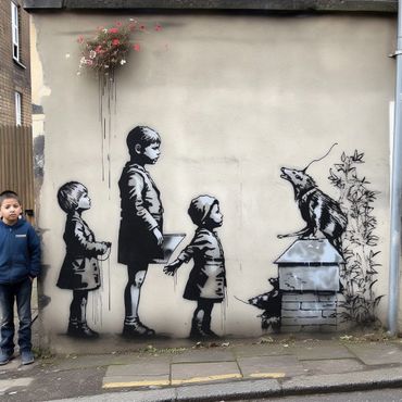 Banksy in Ukraine