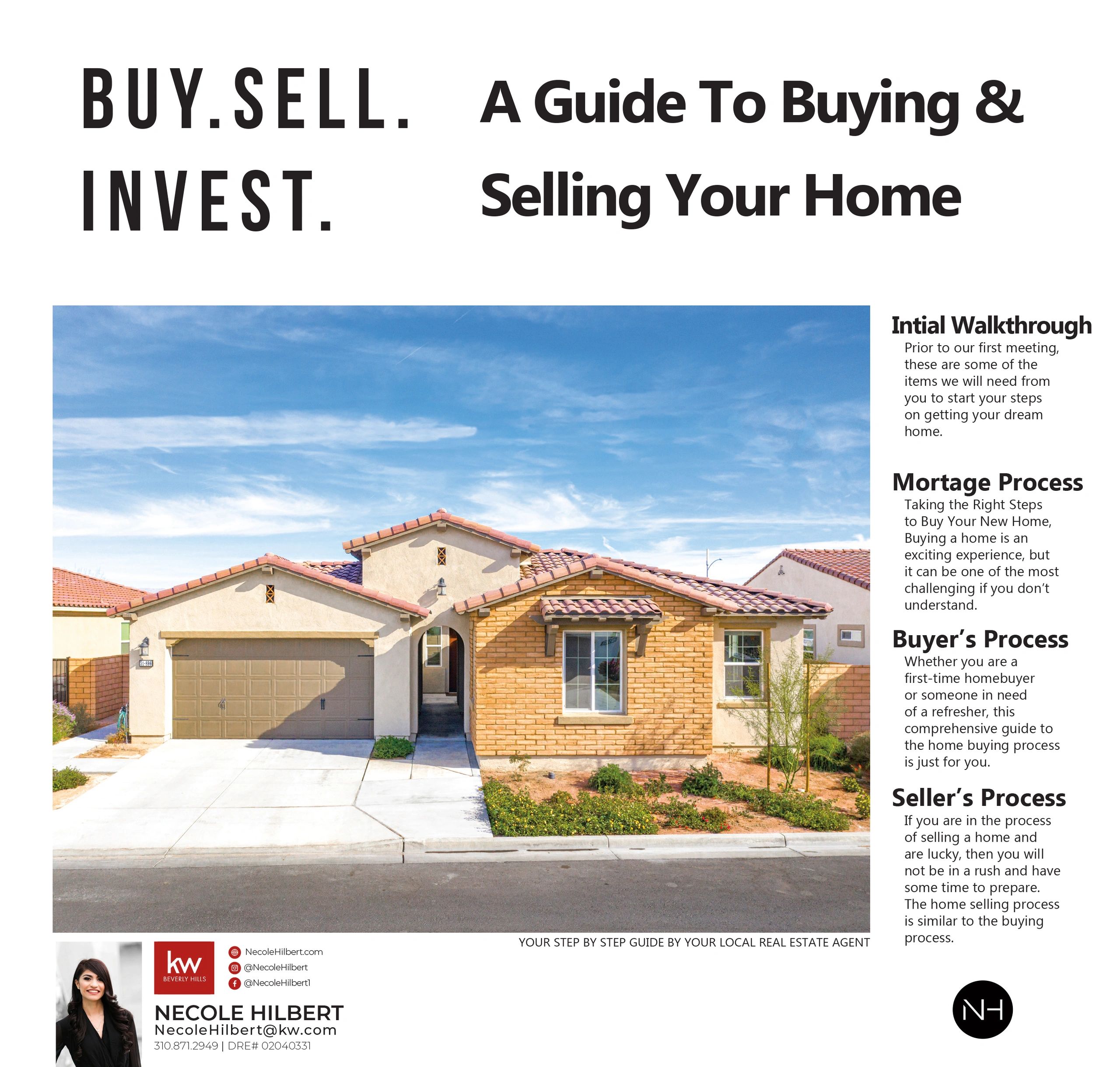 A Guide to Buying & Selling Your Home Necole Hilbert Real Estate