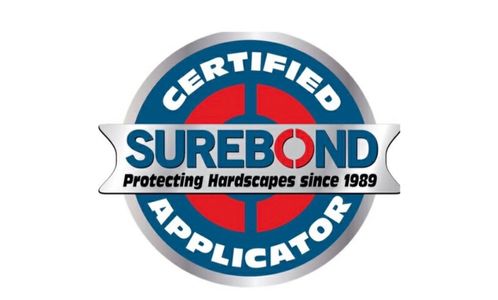 Badge for SEK Surebond Certified Applicator.
