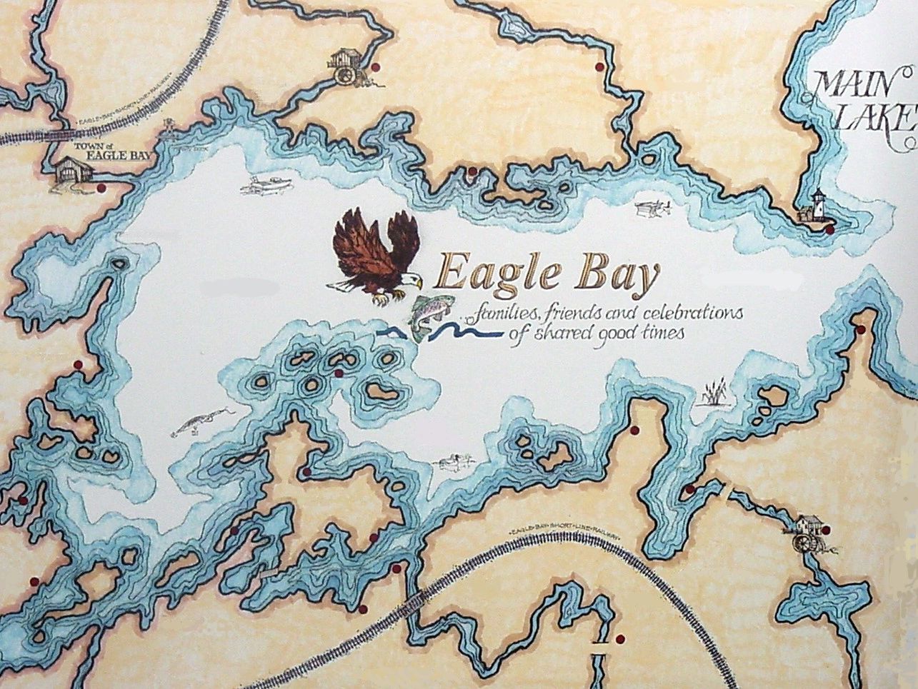eagle island state park map