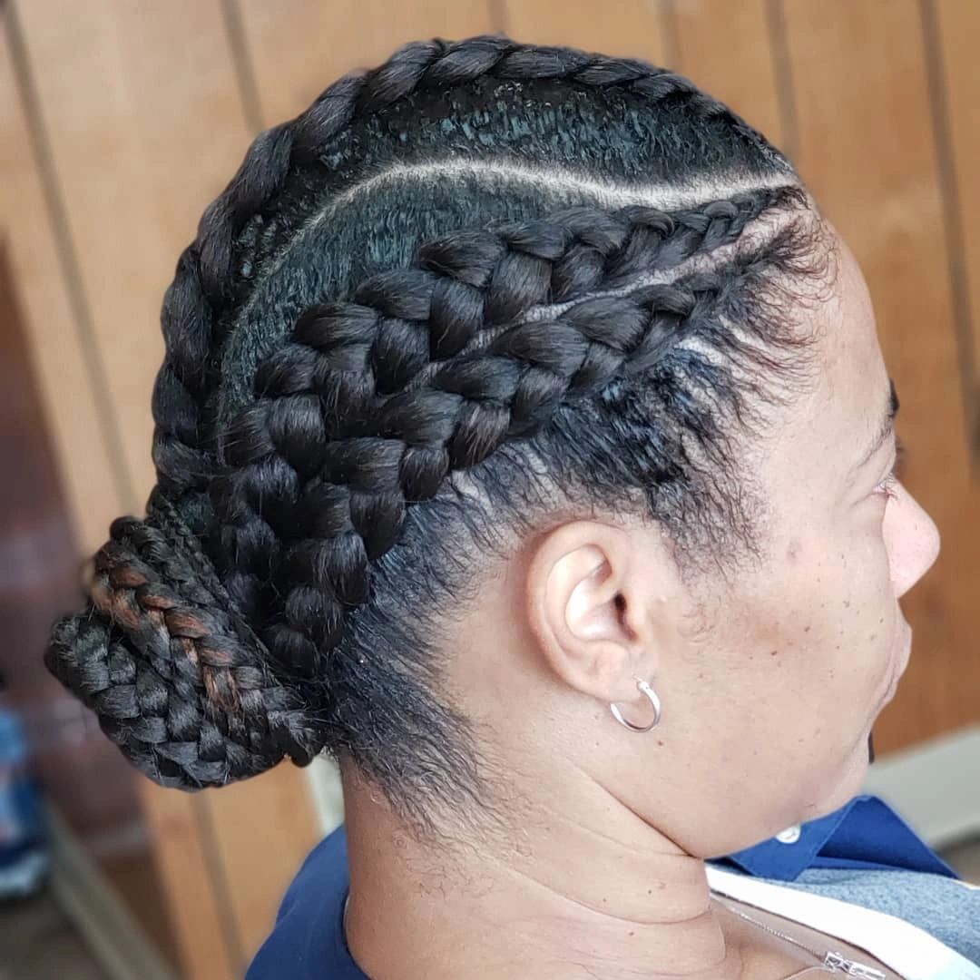 Cornrow Extensions (2-4)