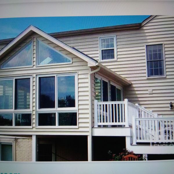 Addition to your existing home whether it is a sunroom, deck, or a patio.