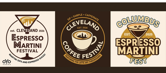 Cleveland Espresso Martini Festival and Cleveland Coffee Festival.