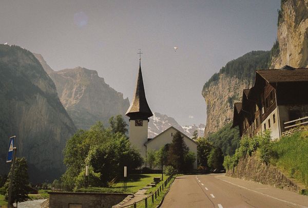Film image- Lauterbrunnen, Switzerland