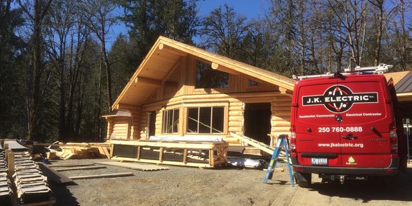 log home electrical contractor