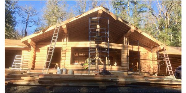 Log house wiring