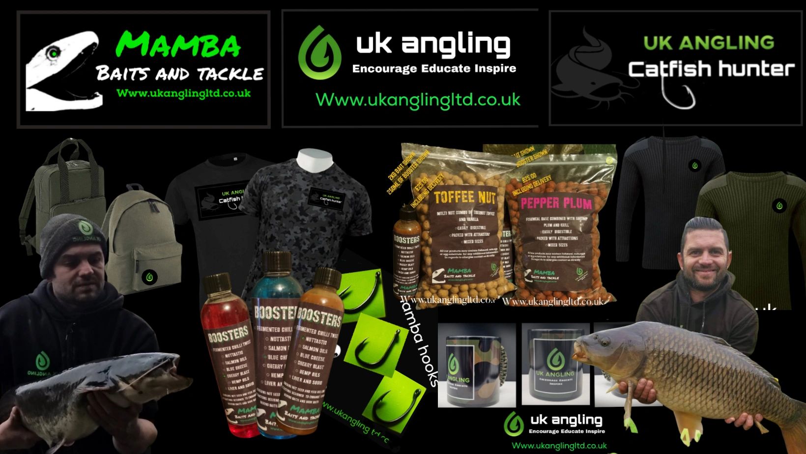 Uk angling Ltd UkA Baits, Fishing Bait and Tackle, Online Store
