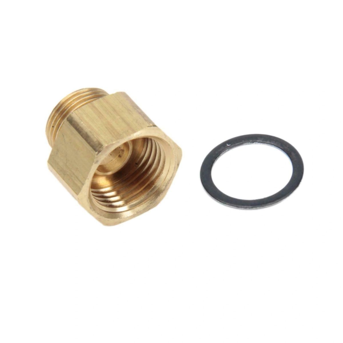 Autolite 4100 Fuel Bowl Inlet Fitting For 3/8" Fuel Line.