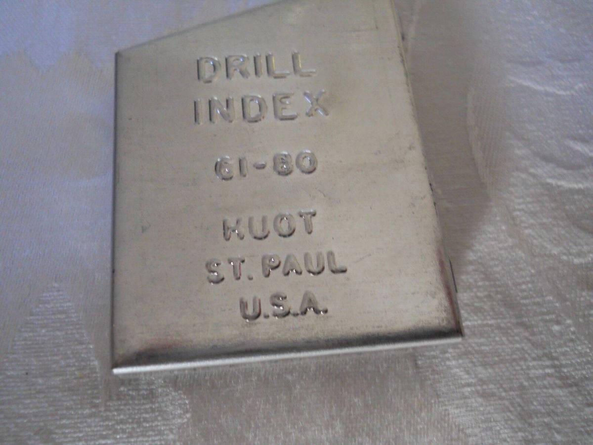 Holley Drill Bits For Idle Restrictors And Air Bleads