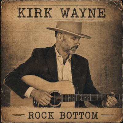 Album cover for the song Rock Bottom with Kirk Wayne.