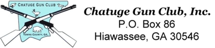 Chatuge Gun Club, Inc
P.O. Box 86
Hiawassee, GA 30546