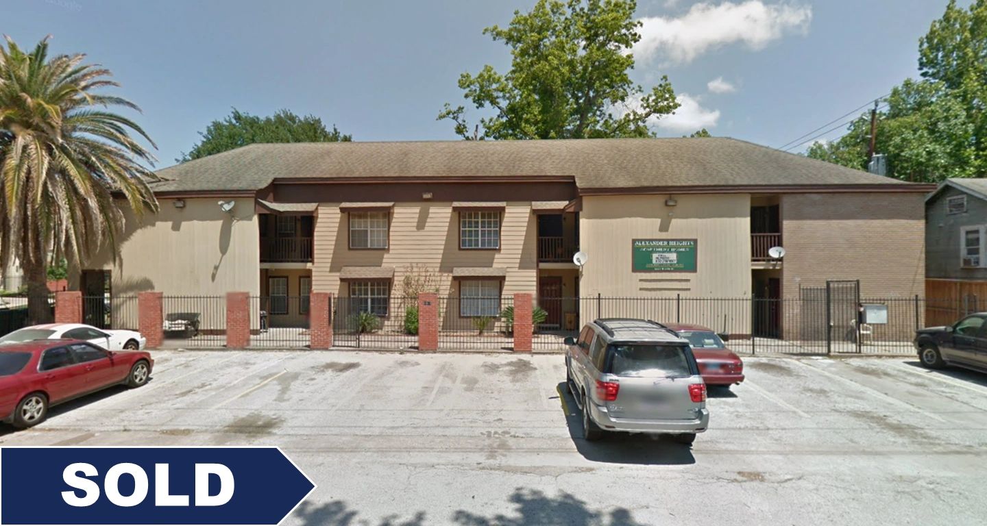 Apartment complex sold