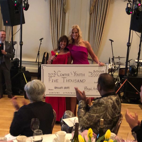 Brigid’s Hope donates $5000 to sponsor 4 students at CFY Gala