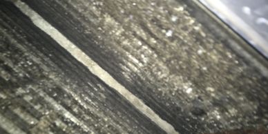 Contaminated evaporator coils