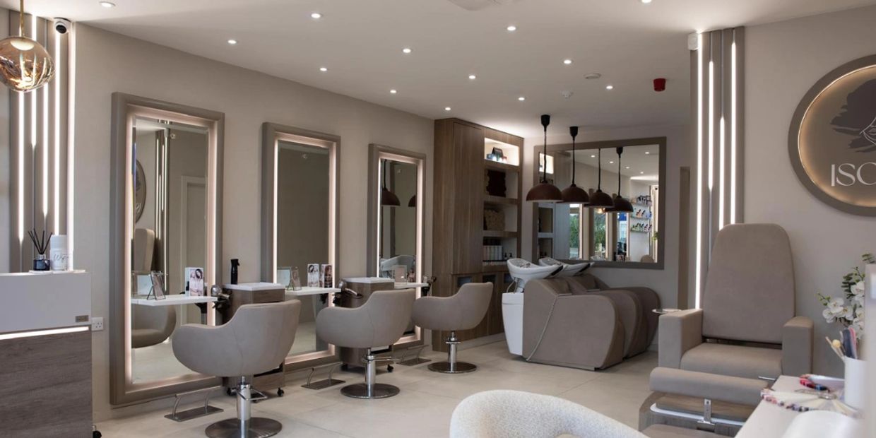 Salon furniture ranges from Inspiring Salons Ltd, styling chairs, salon mirrors & beauty equipment