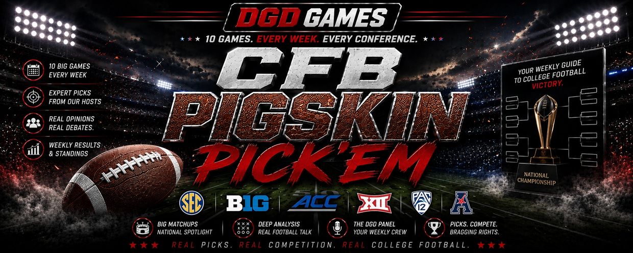 CFB Pigskin Pick 'Em with expert college football analysis and picks.
