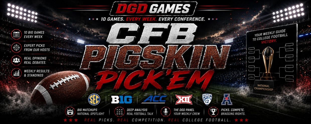 CFB Pigskin Pick 'Em with expert college football analysis and picks.