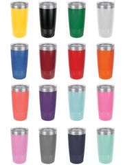 FCSF Classic Logo Stainless Tumbler 20oz (Silver) — Foster Care