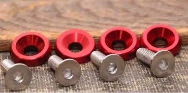red anodized washer screw kit for non hemi &clone valve cover
