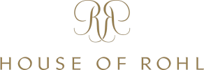 Logo of House of Bohl with a decorative emblem above the text.