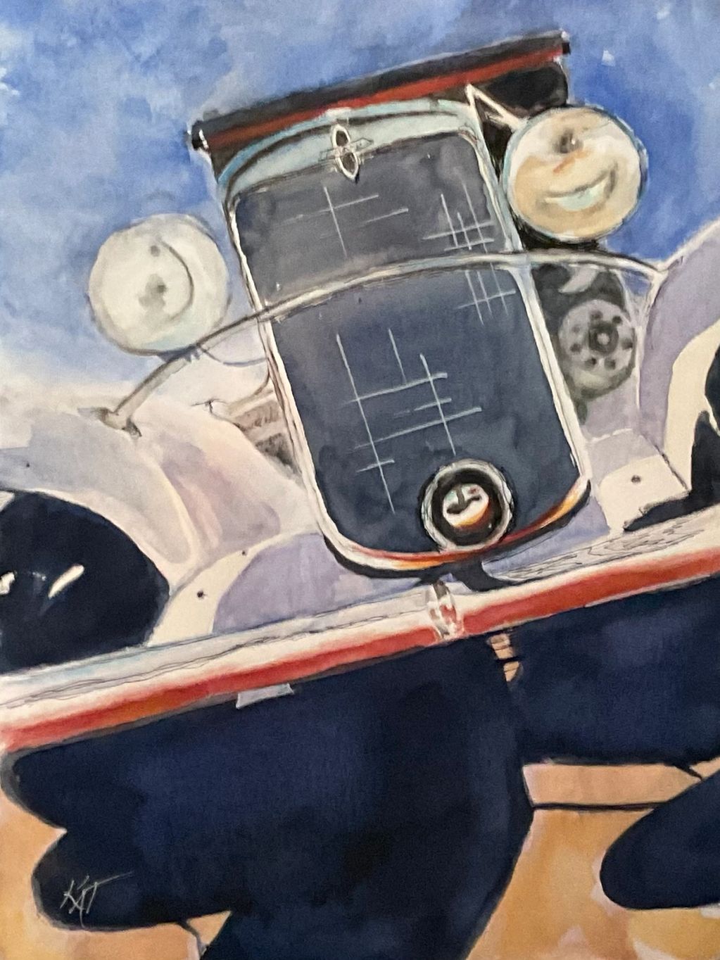 Classic Reflections
Watercolor on Paper • Original Artwork by Kathleen “Kat” Thompson 12” x 16”