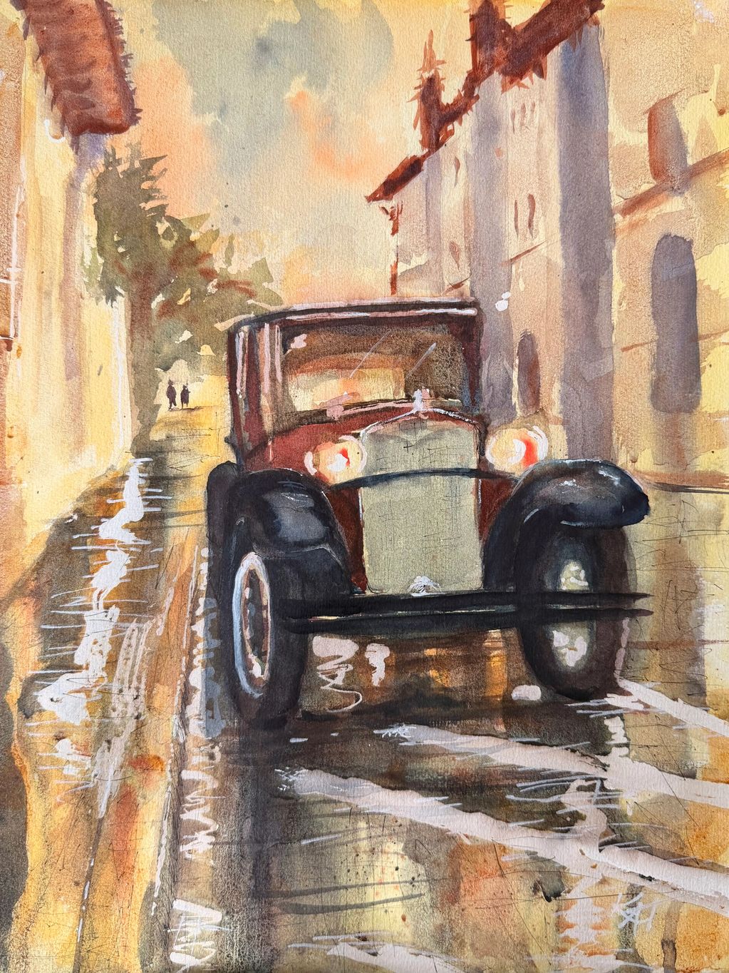Casa Monica Reflections
Watercolor on Paper • Original Artwork by Kathleen “Kat” Thompson