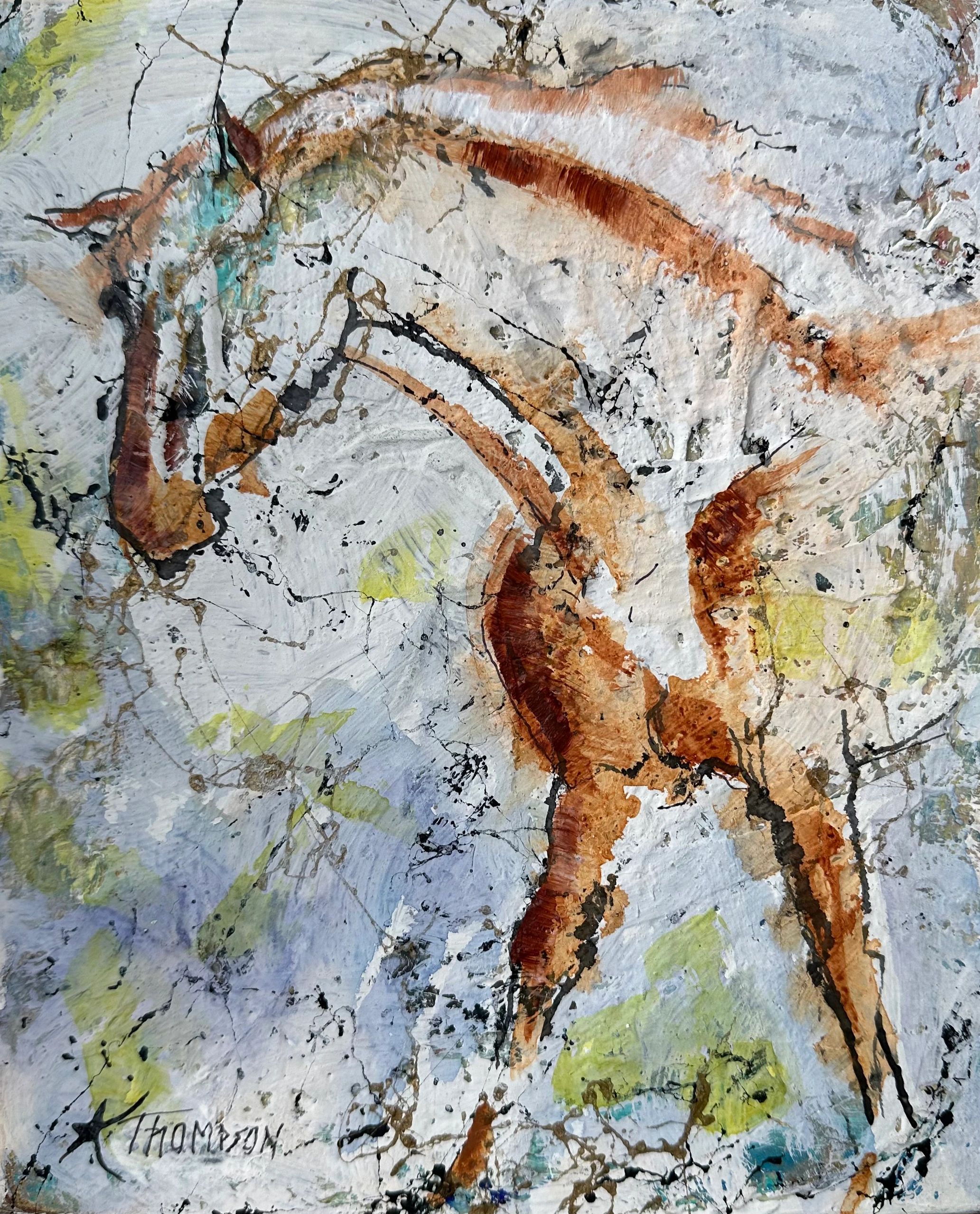 Kat Thompson acrylic mix media. Prints are available.