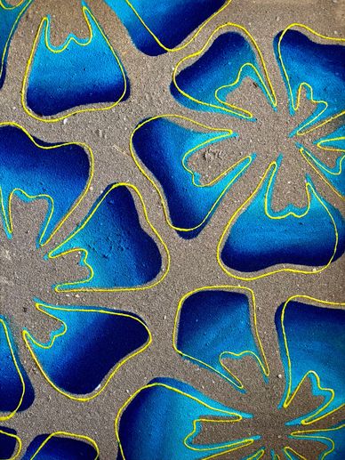 Sand Series #1
18” x 24”
sand, acrylic paint on canvas