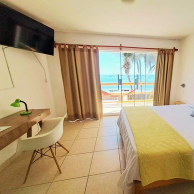 Habitación frente al mar con Tv. smart