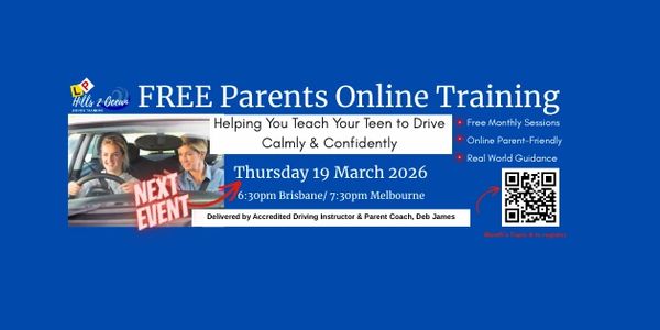 Free online training for parents to help teach teens to drive safely and confidently.