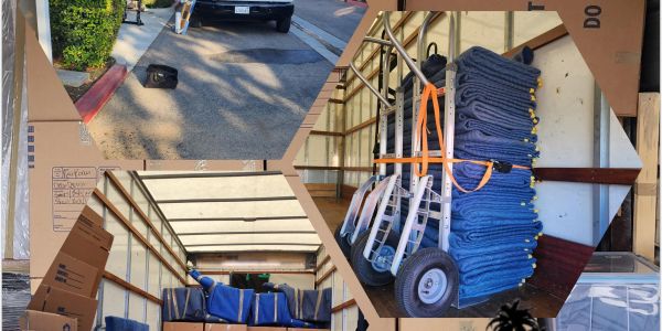 moving and loading truck