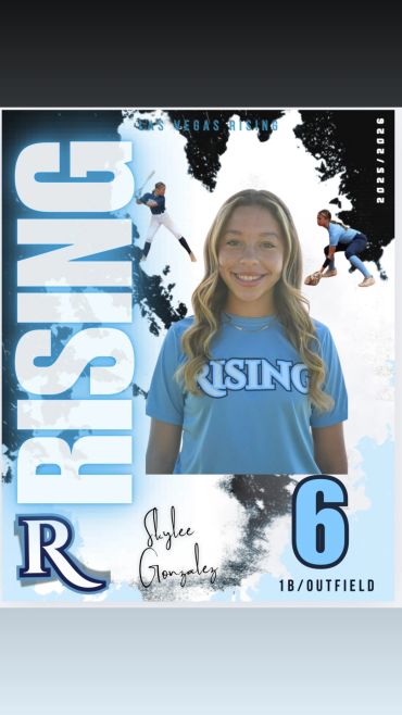 Skylee Gonzalez, softball player, featured in Las Vegas Rising 2025/2026.