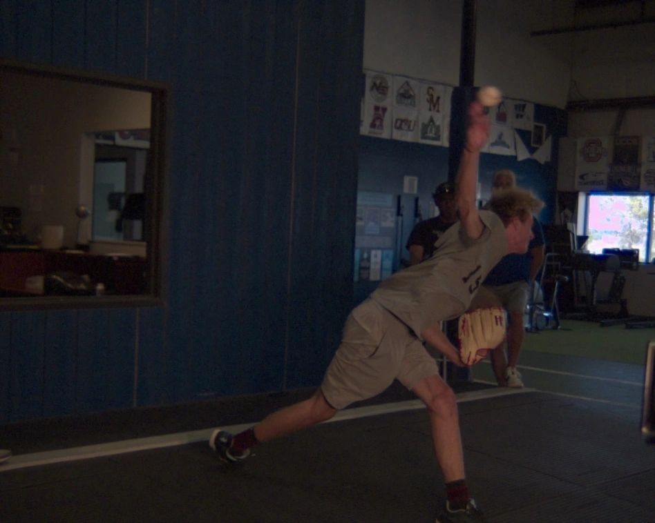 Youth Baseball Pitching Testing the HighSpeed Video Cameras