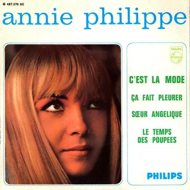 Cover of Annie Philippe single Sœur Angélique