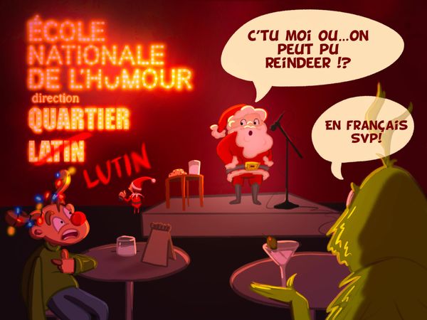 Oeuvre 2D - Infolettre de l'ENH (école nationale de l'humour)