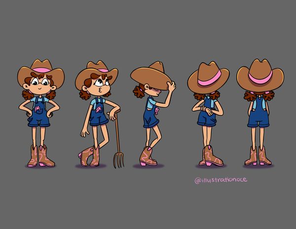 Oeuvre 2D - Personnage